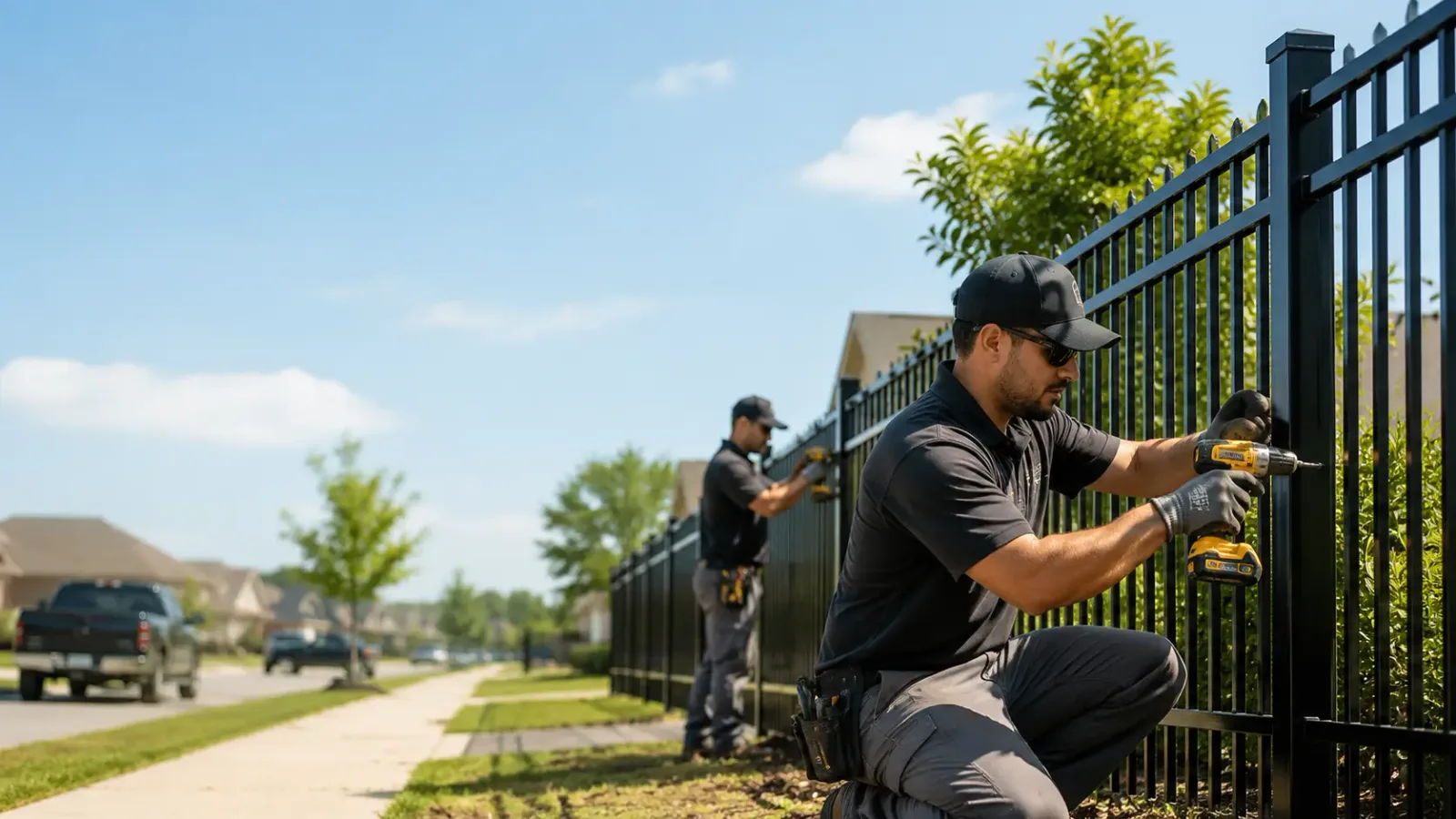 Metal Fence Installation in Weston, WV